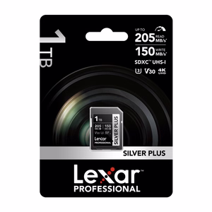Lexar Professional Silver Plus SDXC 1TB atmiņas karte