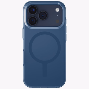 Uniq Clario Magclick Charging Чехол для iPhone 17 Pro - синий
