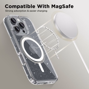 Tech-Protect FlexAir Hybrid Magnētiskais viedtālruņa apvalks iPhone 16 Pro - caurspīdīgs