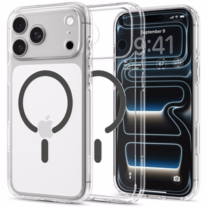 Spigen Ultra Hybrid MagSafe maciņš iPhone 18 Pro Max / 17 Pro Max, caurspīdīgs grafīta krāsā