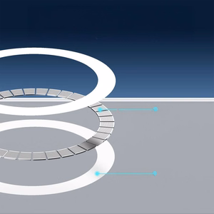 Caurspīdīgs Dux Ducis Clin Mag vāciņš ar MagSafe atbalstu Samsung Galaxy Z Flip8 tālrunim