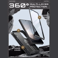 Supcase Unicorn Beetle Pro viedtālruņa apvalks Samsung Galaxy Z Fold 7 - melns