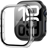 Tech-Protect Defense360 rūdīta stikla viedtālruņa apvalks Apple Watch 10 (46mm) - caurspīdīgs
