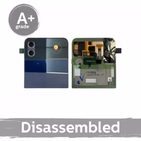 LCD displejs saderīgs ar Samsung F721 Z Flip4 (ārējais) ar rāmi / Graphite / (10/10 lietots)