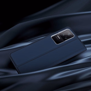 Dux Ducis Skin Pro atverams viedtālruņa apvalks Xiaomi Poco F4 5G rozā