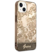 Guess GUHCP14MHGPLHC iPhone 14 Plus 6.7 "okeris cietais apvalks Porcelain Collection