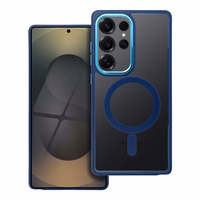 COLOR EDGE MAG COVER viedtālruņa apvalks saderīgs ar Magnētisko SAMSUNG S25 ULTRA tumši zila
