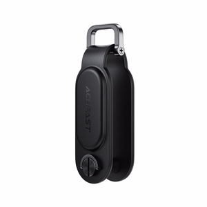 Acefast S4 Bluetooth Keychain Locator Compatible with Apple Find My - Black