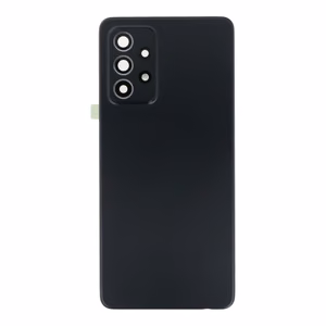 Aizmugurējais vāciņš Samsung A525 / A526 / A528 A52 4G / A52 5G / A52S 5G juodas (su kameros stikliuku) OEM
