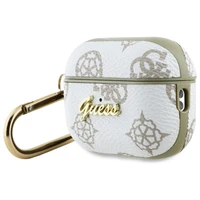 Guess GUAP2PG4GPH AirPods Pro 2 (2022/2023) apvalks balts 4G Hook