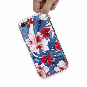 Crong Flower Pattern 03 vāciņš ierīcei iPhone SE (2020 / 2022) / 8 / 7