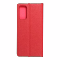 LUNA Book Gold viedtālruņa apvalks SAMSUNG S20 FE / S20 FE 5G sarkans