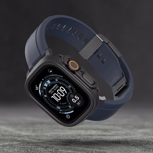 AmazingThing Minimal aizsargājošs vāciņš Apple Watch UItra 3 49mm - Melns
