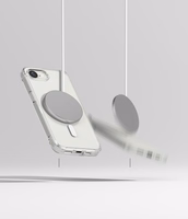 Ringke Fusion Magnētiskais viedtālruņa apvalks iPhone 16 - caurspīdīgs