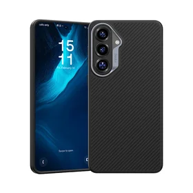 Benks Magnetic Armor Pro Kevlar Case Metal Frame 600D (G049) for Samsung Galaxy S26 Plus black