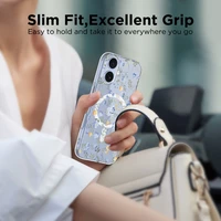 Tech-Protect FlexAir MagSafe viedtālruņa apvalks iPhone 17 - ar margrietiņām un lapām