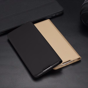 Dux Ducis Skin Pro atverams viedtālruņa apvalks Xiaomi Poco F4 5G zelta