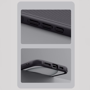 Nillkin Super Frosted Shield Pro Magnētiskais viedtālruņa apvalks iPhone 16 - melns