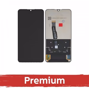 LCD ekrāns saderīgs ar Huawei P30 Lite melns OEM