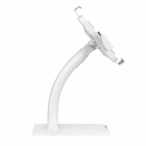 Maclean MC-468W Universal Tablet Stand Holder Lockable 7.9" - 11" Table or Wall Mounting Public Display Kiosk Sturdy Anti-Theft