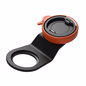 Bicycle Phone Holder, Stem Mount, Oranžs