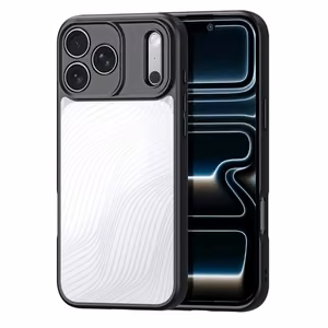 Dux Ducis Aimo viedtālruņa apvalks priekš iPhone 17 Pro – melns