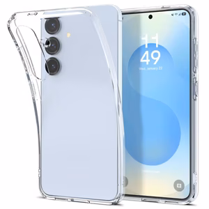 Spigen Liquid Crystal Viedtālruņa apvalks Samsung Galaxy S25+ - caurspīdīgs