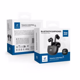 Bezvadu austiņas Blue Star T60 TWS melnas