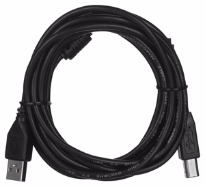 Gembird 3m USB 2.0 A/B M USB kabelis USB A USB B melns
