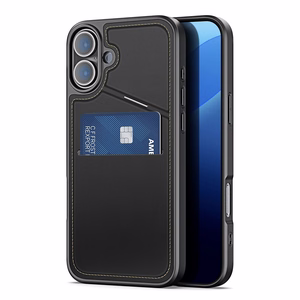 Dux Ducis Rafi II Mag viedtālruņa apvalks ar MagSafe iPhone 16 - melns