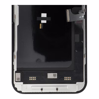 LCD ekrāns (m) iPhone 15 Pro ar digitizatoru - melns (m) (HD+ Incell) IC Transferable