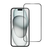 Aizsargstikls Blue Star - APP IPHONE 15 Plus/16 Plus 5D pilns pārklājums - melns