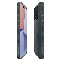 Spigen Liquid Air viedtālruņa apvalks iPhone 16 Pro Max - zaļš