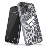 Adidas OR SnapCase Leopard viedtālruņa apvalks iPhone 13 Pro Max - pelēks