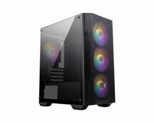 MSI MAG Forge M100A Micro Tower black, transparent