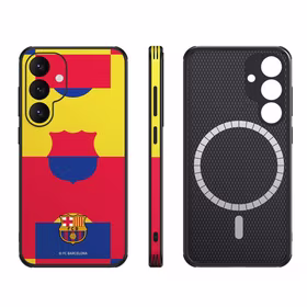 FC Barcelona maciņš Samsung Galaxy S25 Plus magnētiskais maciņš MagSafe OCFCBMCS25PMF MF