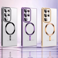 Wozinsky elektroapzeltīts MagSafe viedtālruņa apvalks Samsung Galaxy S24 FE - zelta