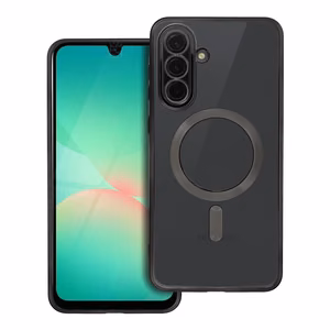 ELECTRO MAG COVER viedtālruņa apvalks saderīgs ar Magnētisko MagSafe SAMSUNG A56 melna