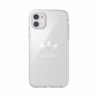 Adidas OR PC viedtālruņa apvalks Big Logo iPhone 11 - caurspīdīgs