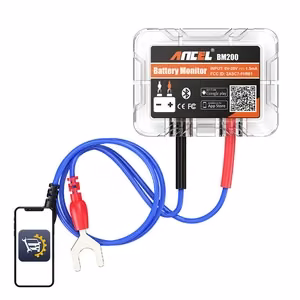 Bluetooth akumulatora testeris Ancel BM200 6-20V DC