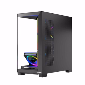 Modecom Volcano Stellar ARGB Midi korpuss 5F melns