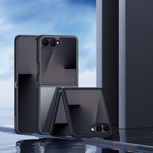 Dux Ducis Aimo vāciņš Samsung Galaxy Z Flip 8, melns