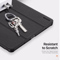 Korpuss Dux Ducis Domo Samsung X210/X215/X216 Tab A9 Plus 11.0/X230/X235/X236 Tab A11 Plus 11.0 melns