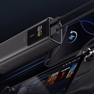 Внешний аккумулятор Cuktech CKPB100PGLBL 150W 10000mAh USB-C USB-A - чёрный