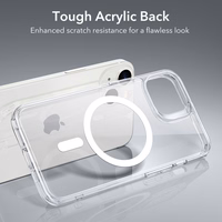 ESR Classic Hybrid Halolock viedtālruņa apvalks iPhone 13 / iPhone 14 ar MagSafe - skaidrs