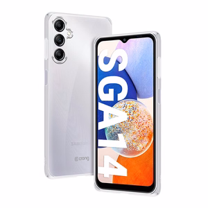 Crong Crystal Slim Cover vāciņš ierīcei Samsung Galaxy A14 5G, caurspīdīgs