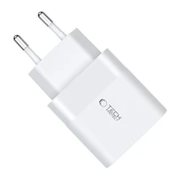 Tech-Protect C30W lādētājs USB-C PD 30W / USB-A QC 3.0 - balts