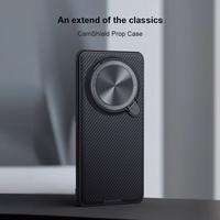 Nillkin CamShield Prop aizsargapvalks viedtālrunim Oppo Find X6 Pro melns