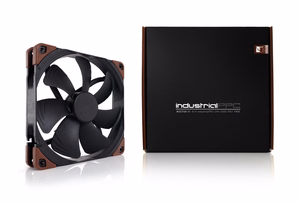 Noctua NF-A14 INDUSTRIALPPC-2000 PWM datora korpusa ventilators 14 cm melns, brūns 1 gab.