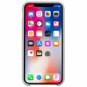 Incase Pop vāciņš ierīcei iPhone X, caurspīdīgs un slānekļpelēks